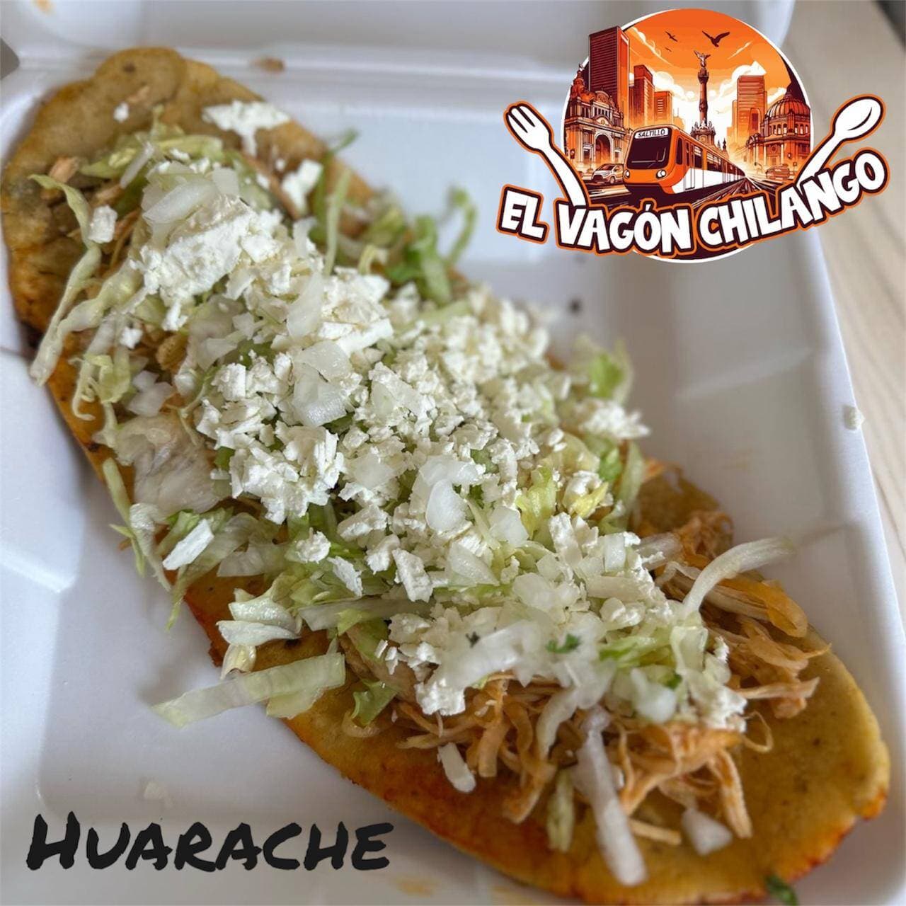 Huarache con Guisado
