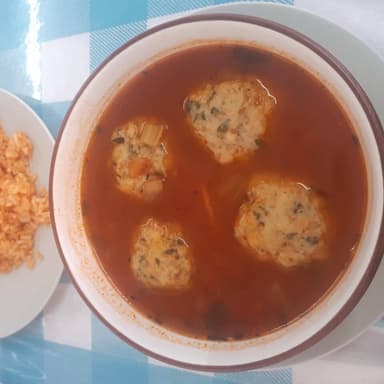 Albóndigas de Camarón