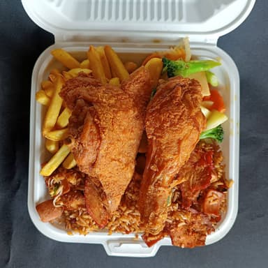 Combo 1, Porción de pollo frito