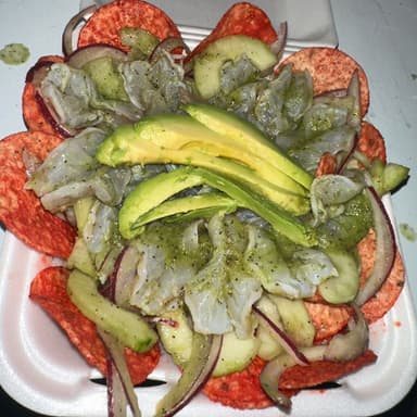 Tosti-Aguachile (rojo, verde, negro o habanero)
