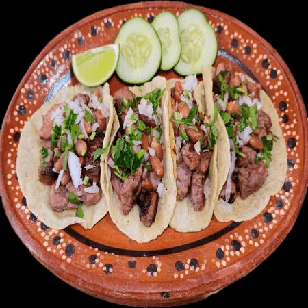 Orden de 4 tacos de Arrachera