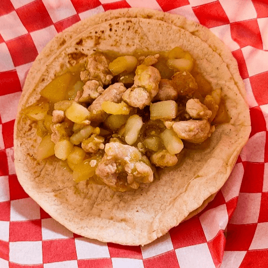 Taco Trocito en Salsa Verde