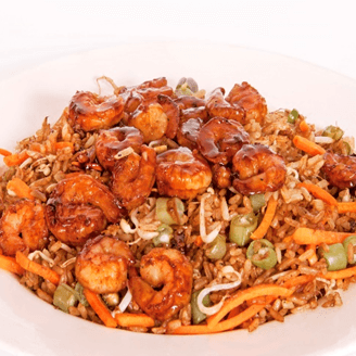 Camarón Teriyaki Pasta