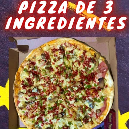 Pizza Grande 3 Ingredientes