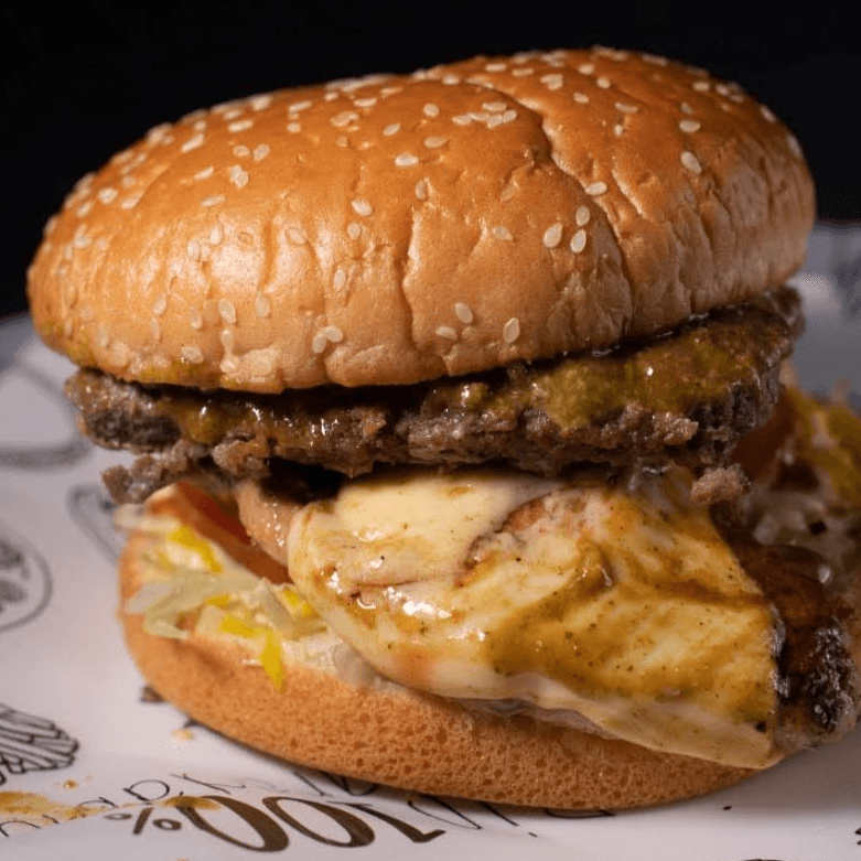 Combo Hamburguesa Mixta+ Papas + Gaseosa