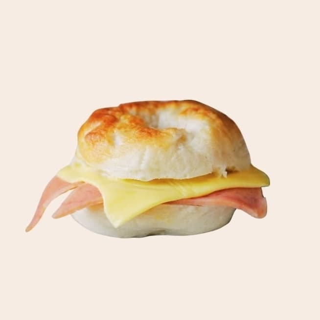 Bagel de Jamon y Queso