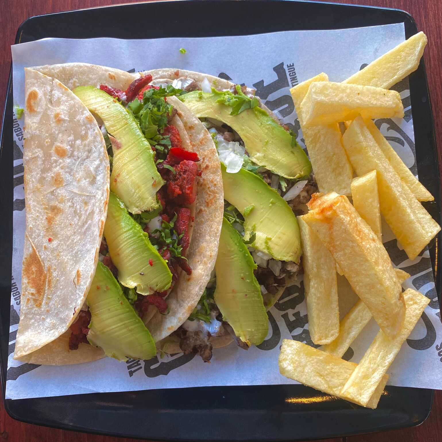 Taco de Harina de Fajita
