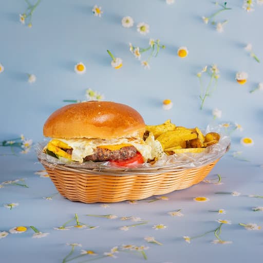Cheese Burger Montado
