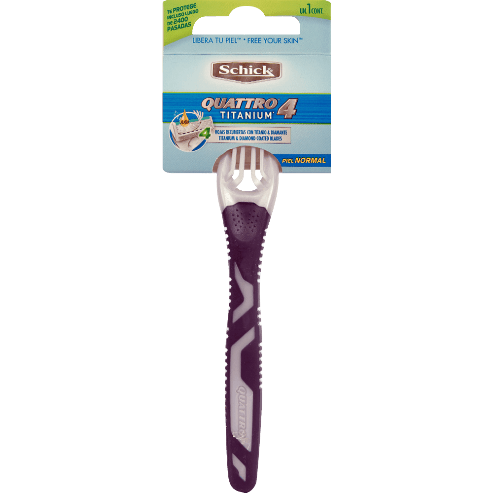 RASTRILLO SCHICK TITANIUM 4HOJAS