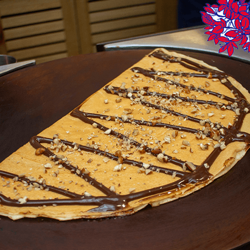 Crepe Fudge Con Pecanas