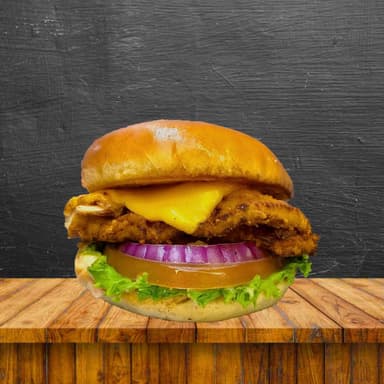 Pollo Cheeseburger