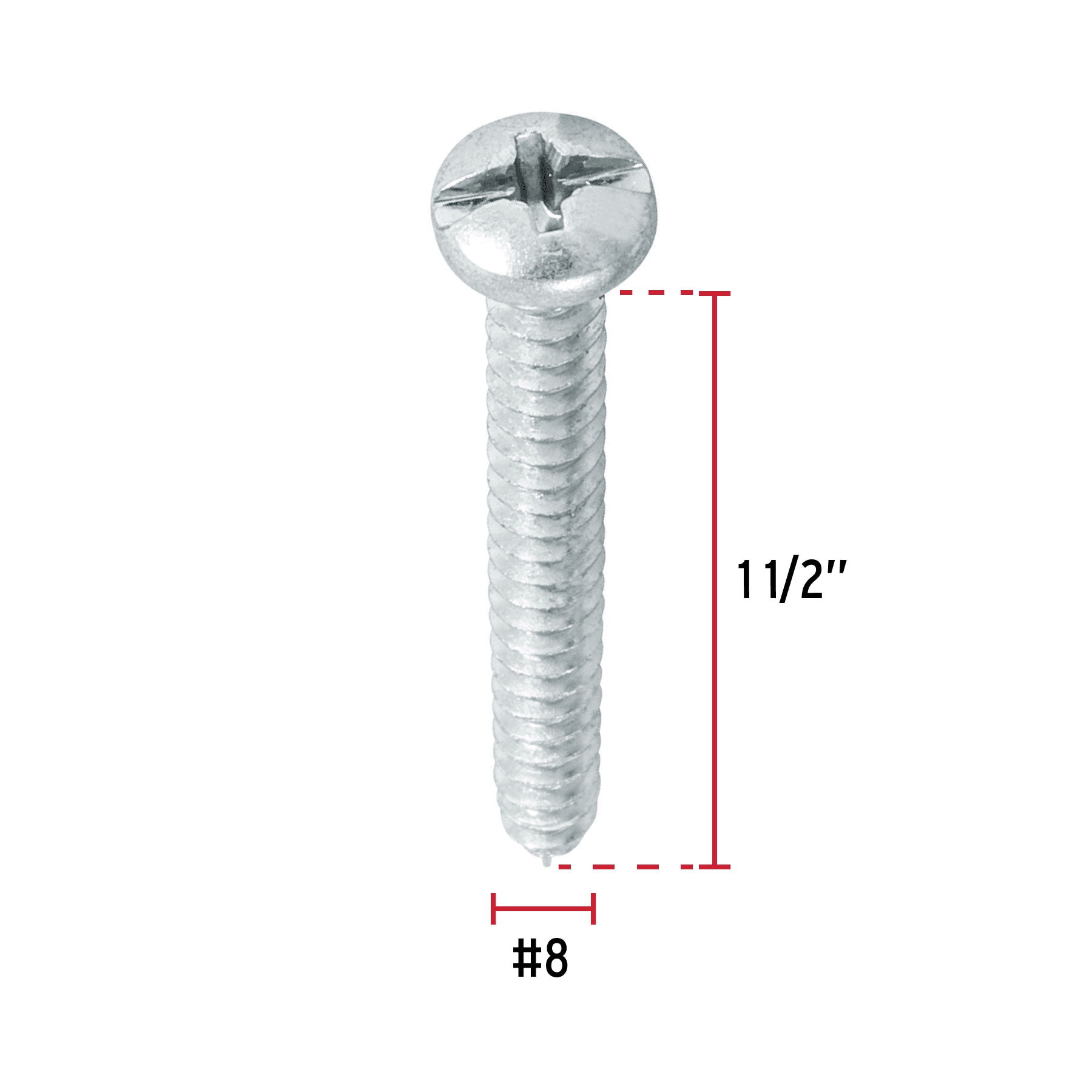 PIJA LAMINA 8X1-1/2 C/U  PILA-8X1-1/2