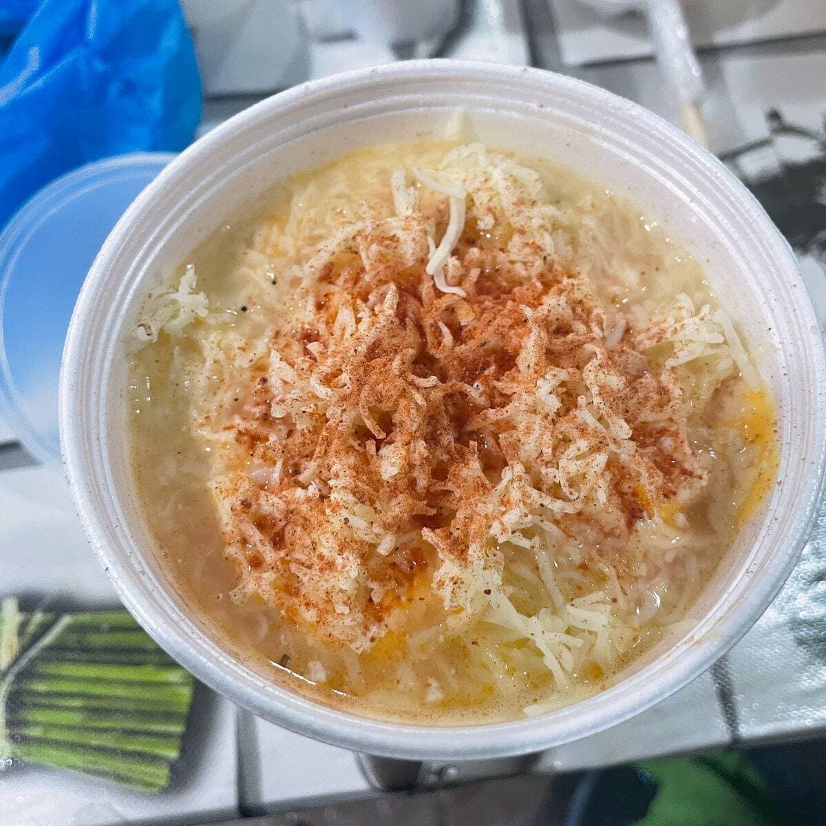 Maruchan con Elote