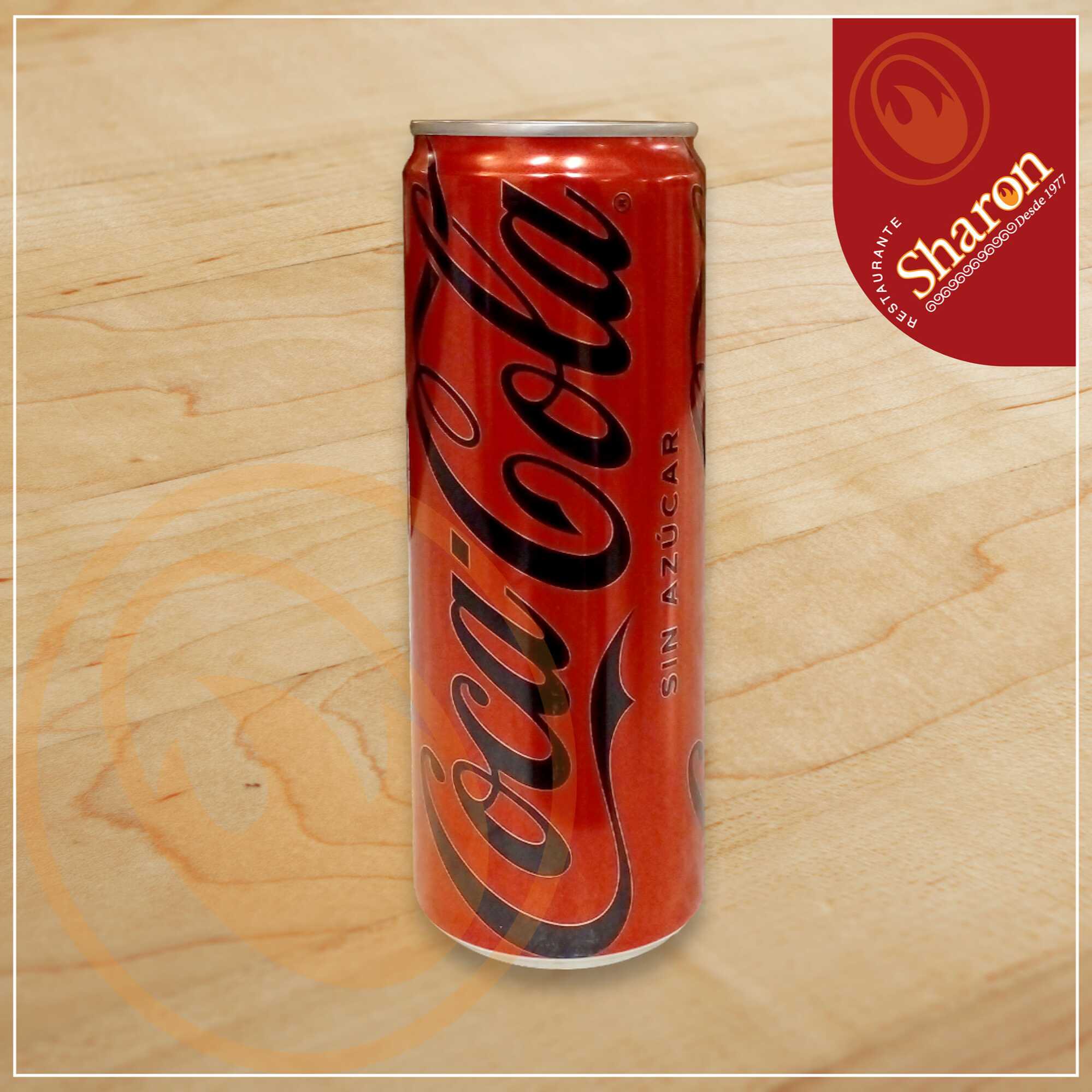 Coca Cola Sin Azúcar en Lata