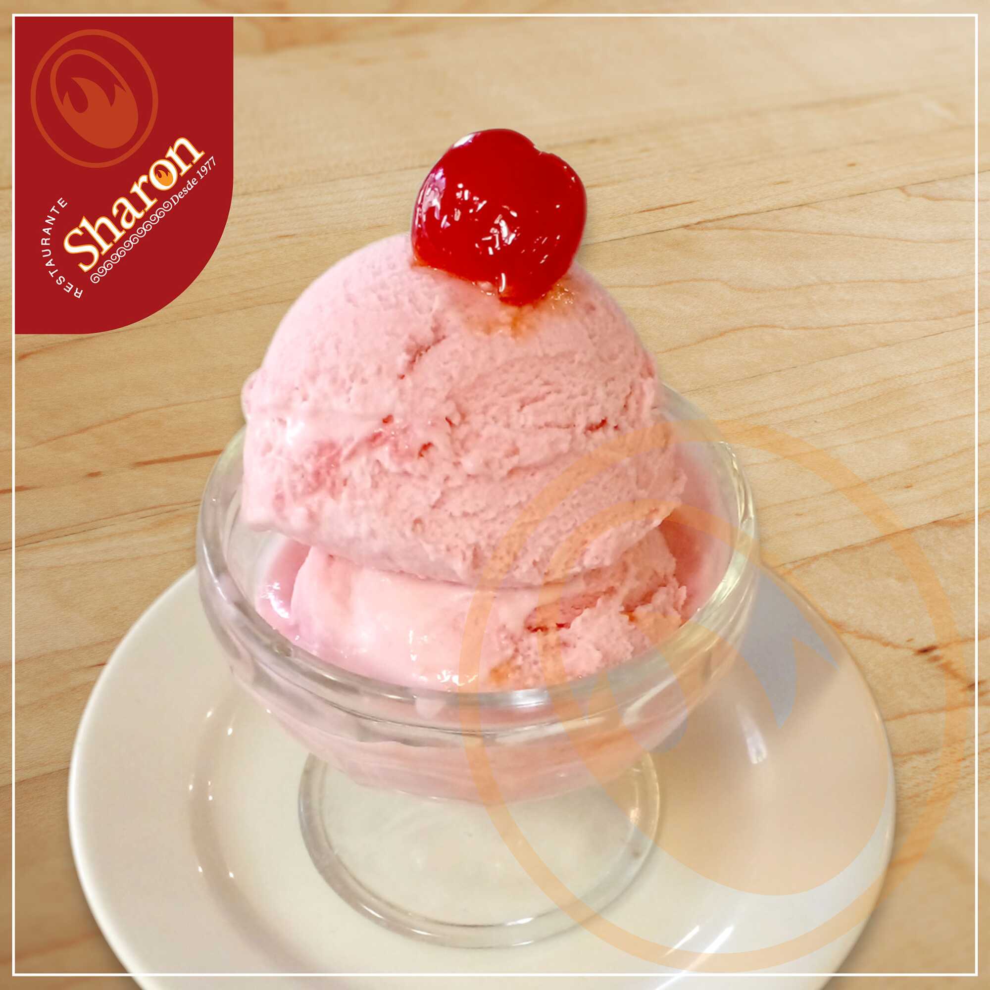 Helado de Fresa