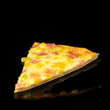 Porcion de Pizza Hawaiana