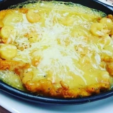 Filete de Róbalo en Salsa de Camarones