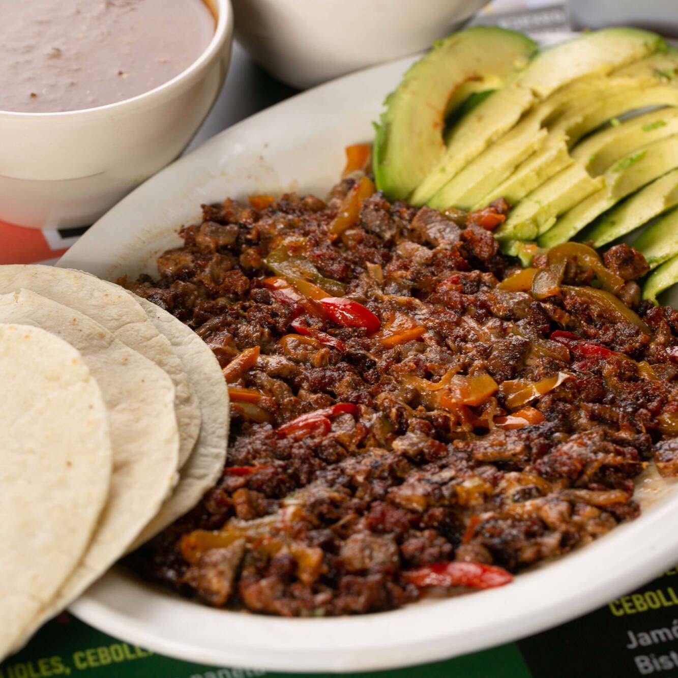 Alambre Combinado Bistec y Migaja