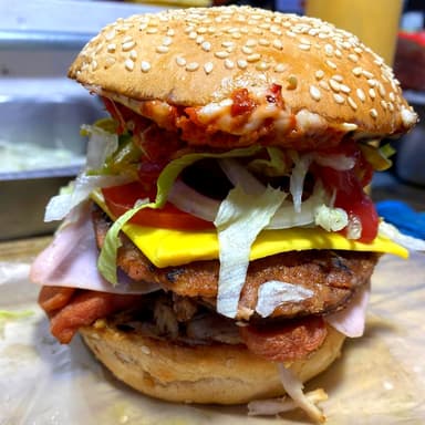 Combo Hamburguesa Cubana