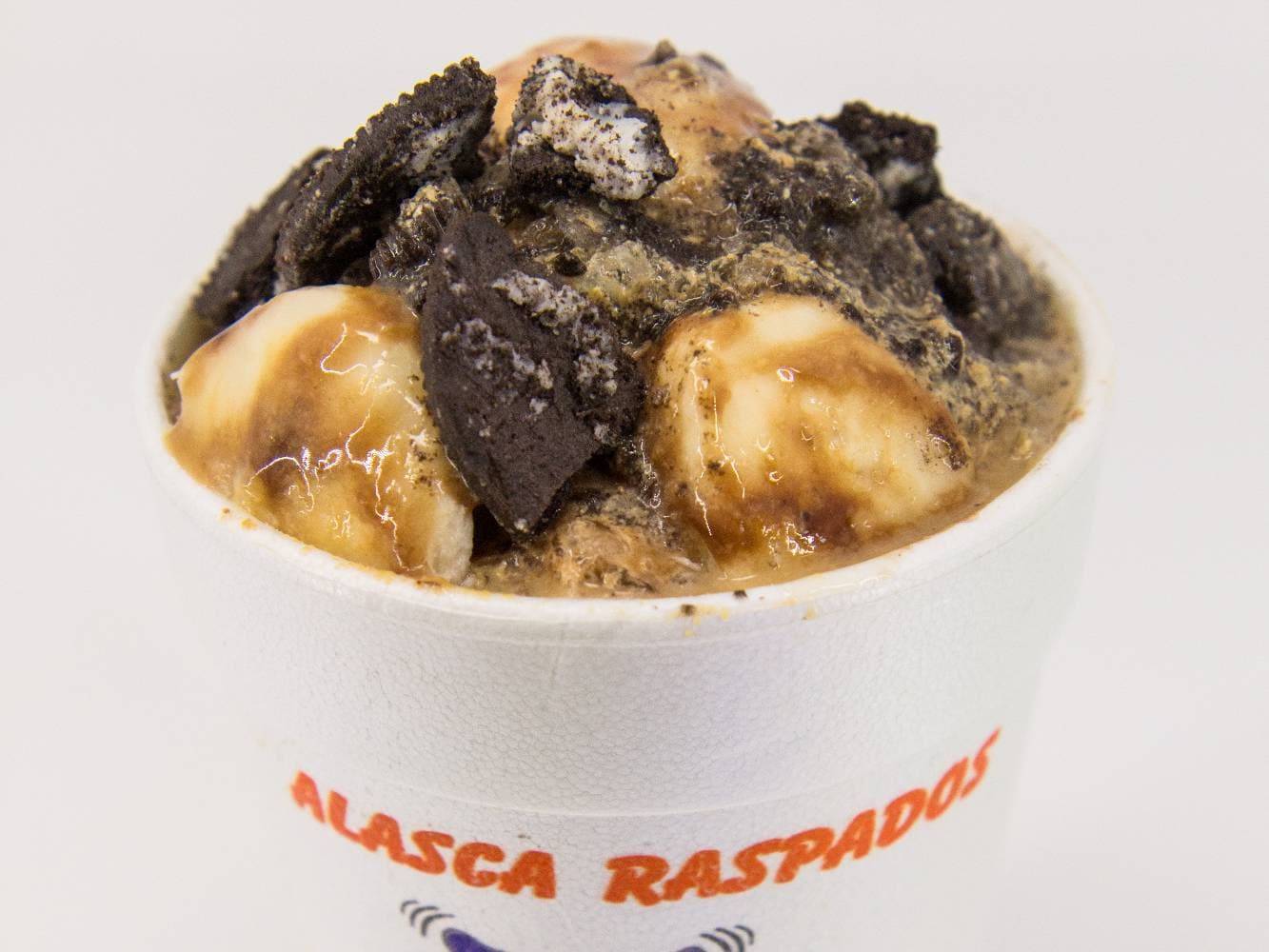 Platano con Oreo