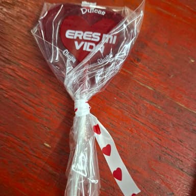 Paleta de corazon