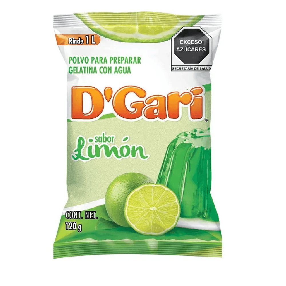 GELATINA DGARI LIMON 120GR