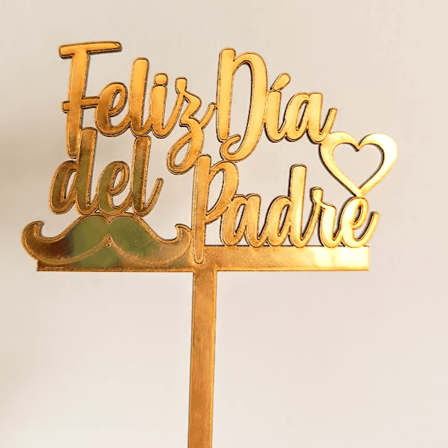 Pin O Topper Feliz Día del Padre