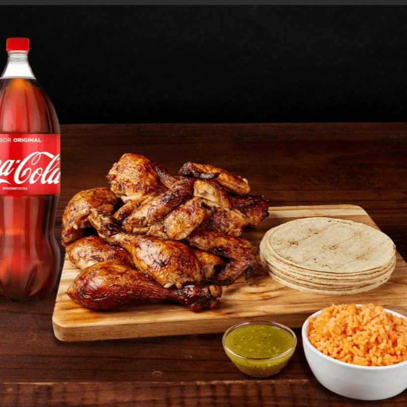 Promo Viernes | Pollo y Medio + Arroz + Refresco