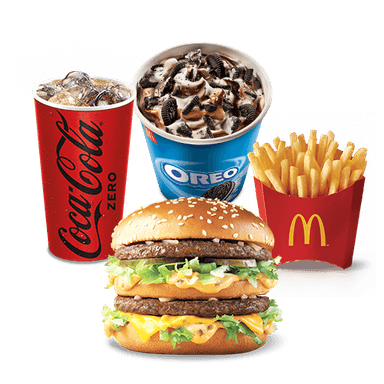 McTrío Mediano Big Mac + McFlurry Oreo