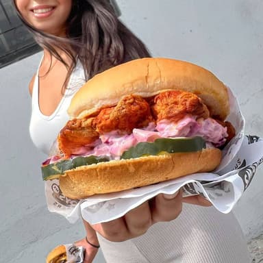 Hamburguesa Crispy Chicken