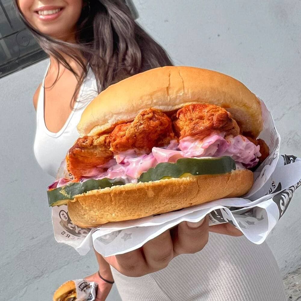 Hamburguesa Crispy Chicken