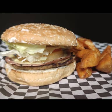 Hamburguesa Hawaiana