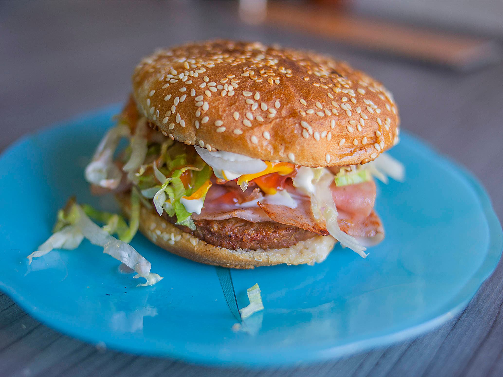 Hamburguesa Sencilla