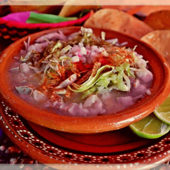 Pozole Rojo Chico