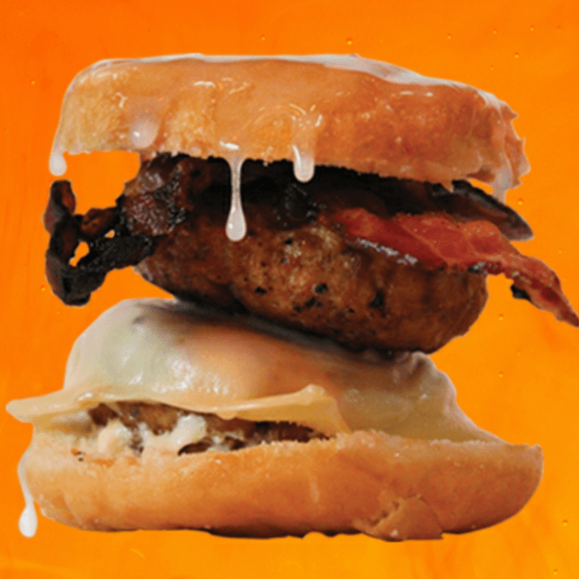 Wings City Glazed Burger
