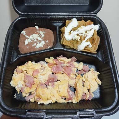 Huevos Revueltos Con Jamón