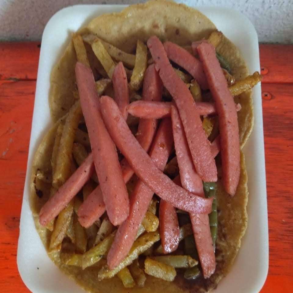 Quesadilla+TacoJr Salchicha+Taco Salchicha
