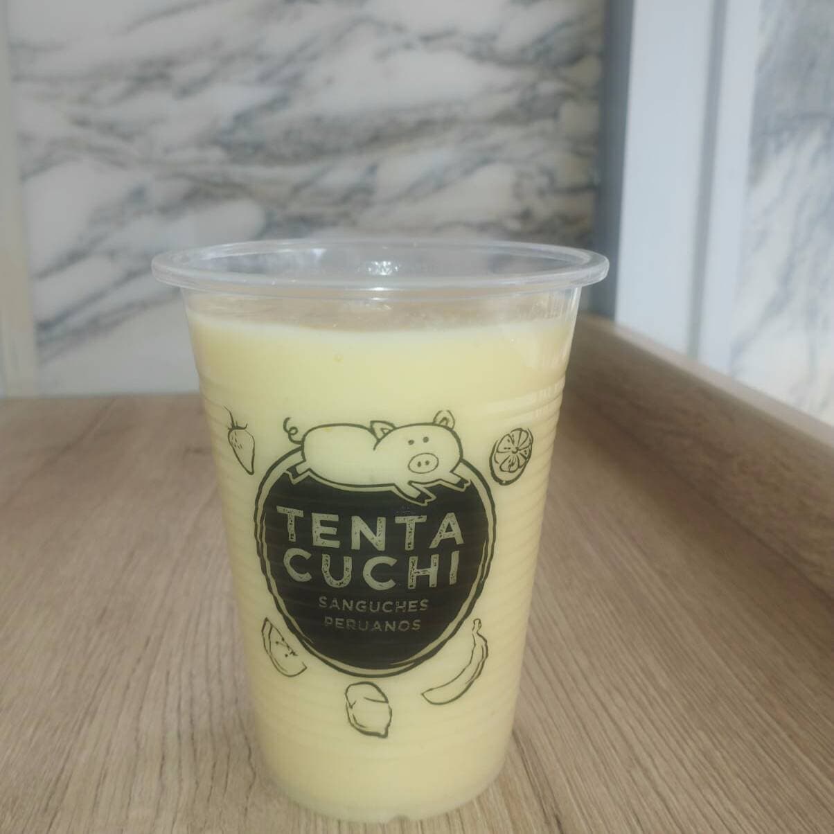 Jugo de Naranja con Guanabana