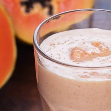 Licuado de Papaya