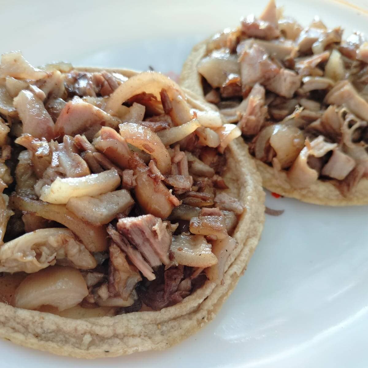 ORDEN 2 SOPES DE CARNITAS