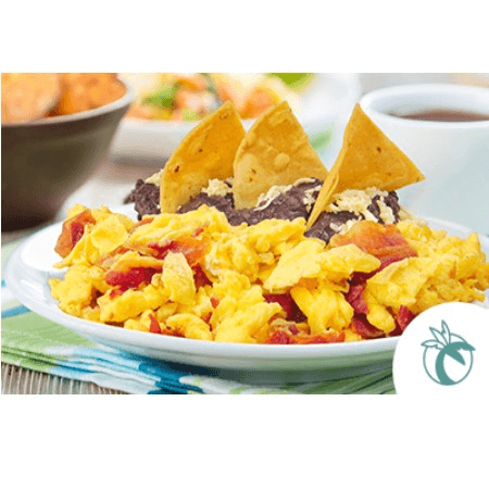 Huevos con tocino