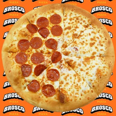 Mitad Pepperoni y Queso