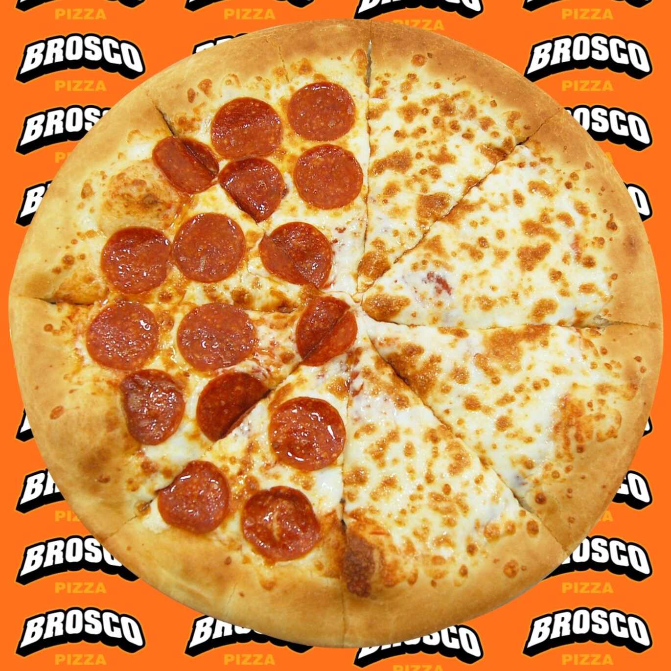 Mitad Pepperoni y Queso