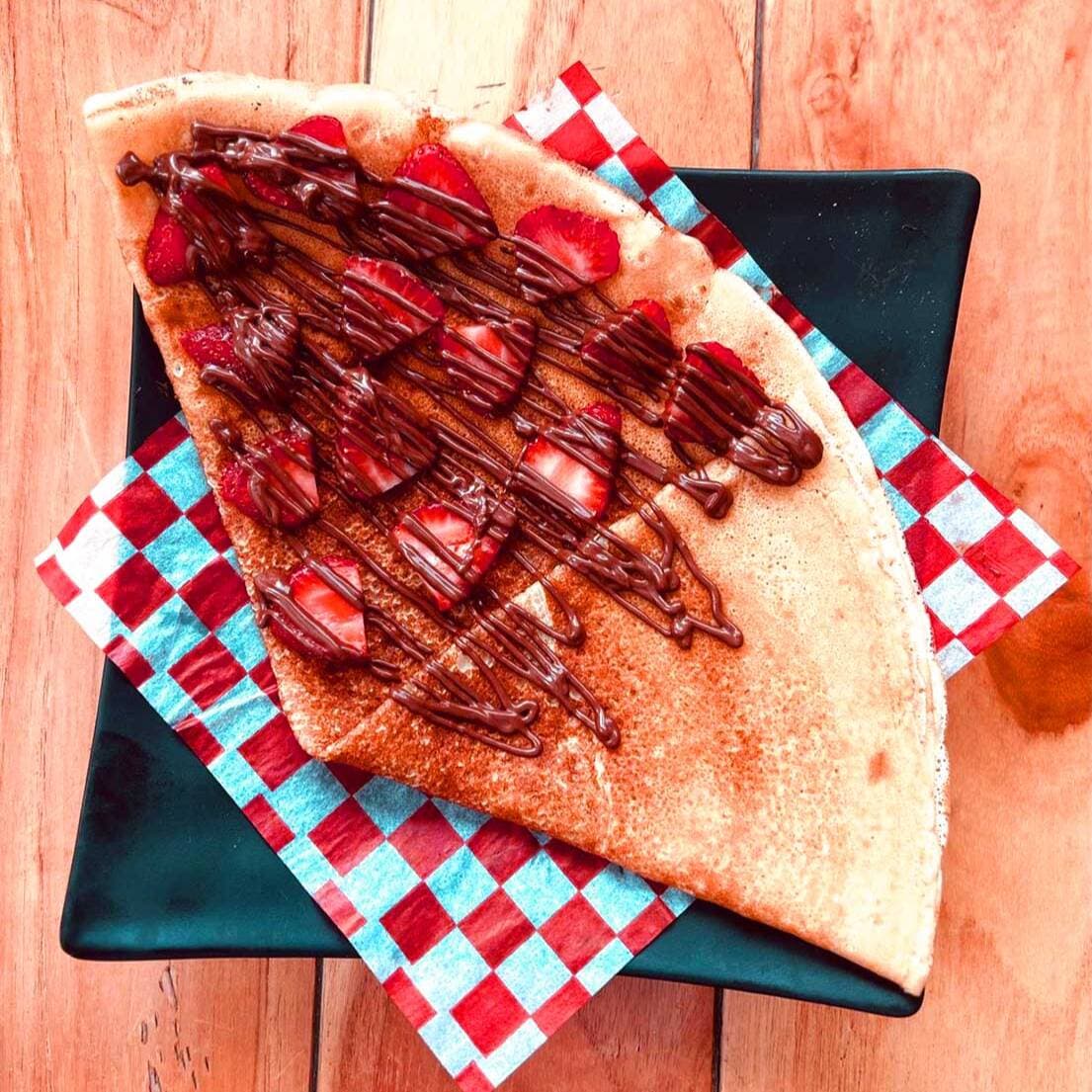 Crepa NUTELLA con Fresa