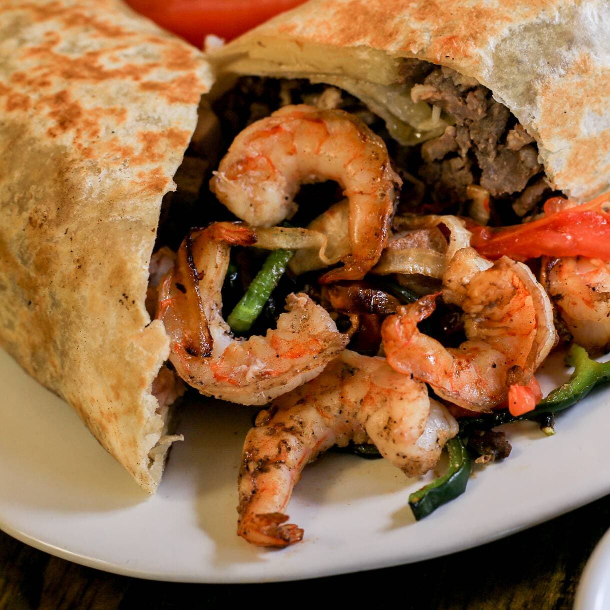 Burrito de Camarones