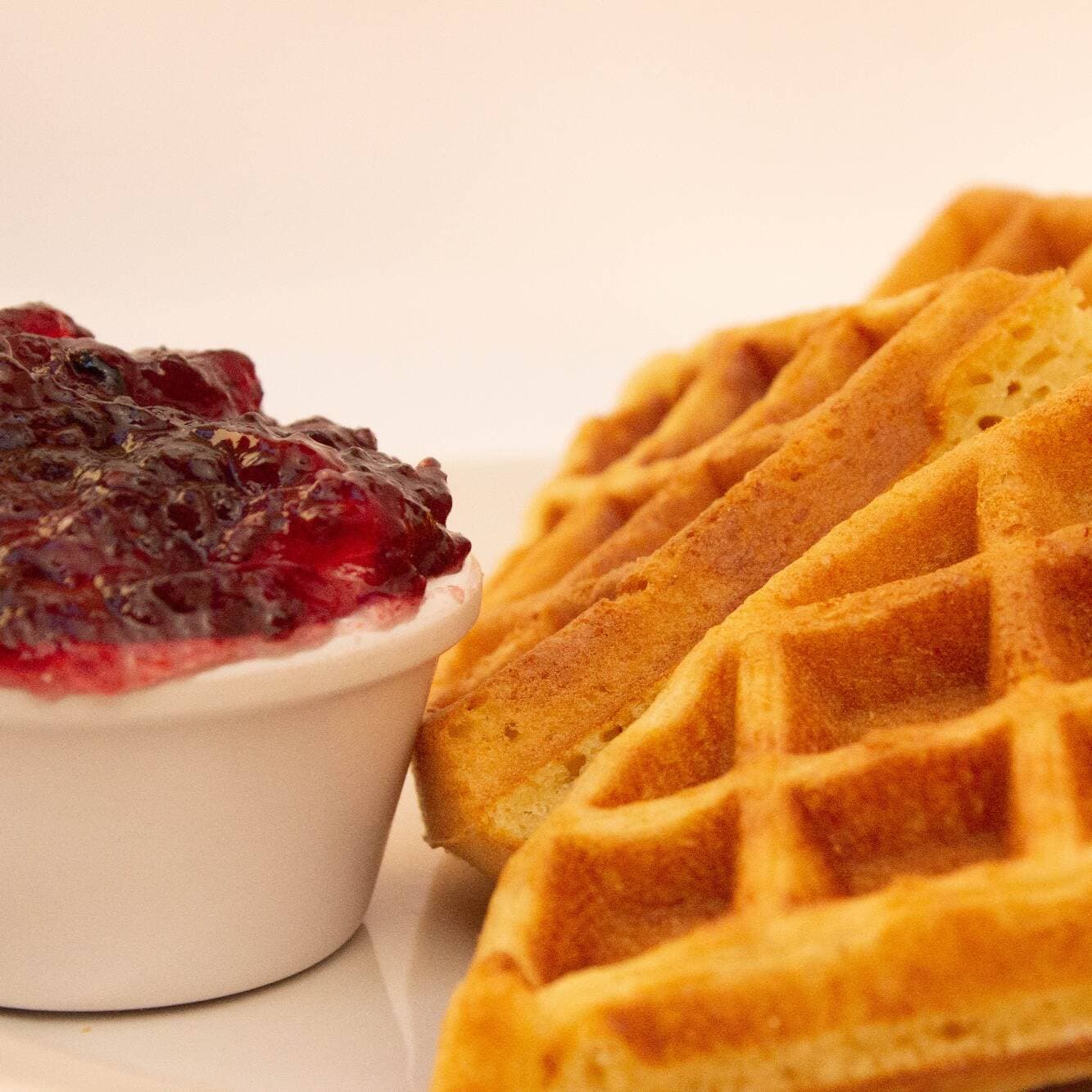 Waffle  con M. Zarzarmora