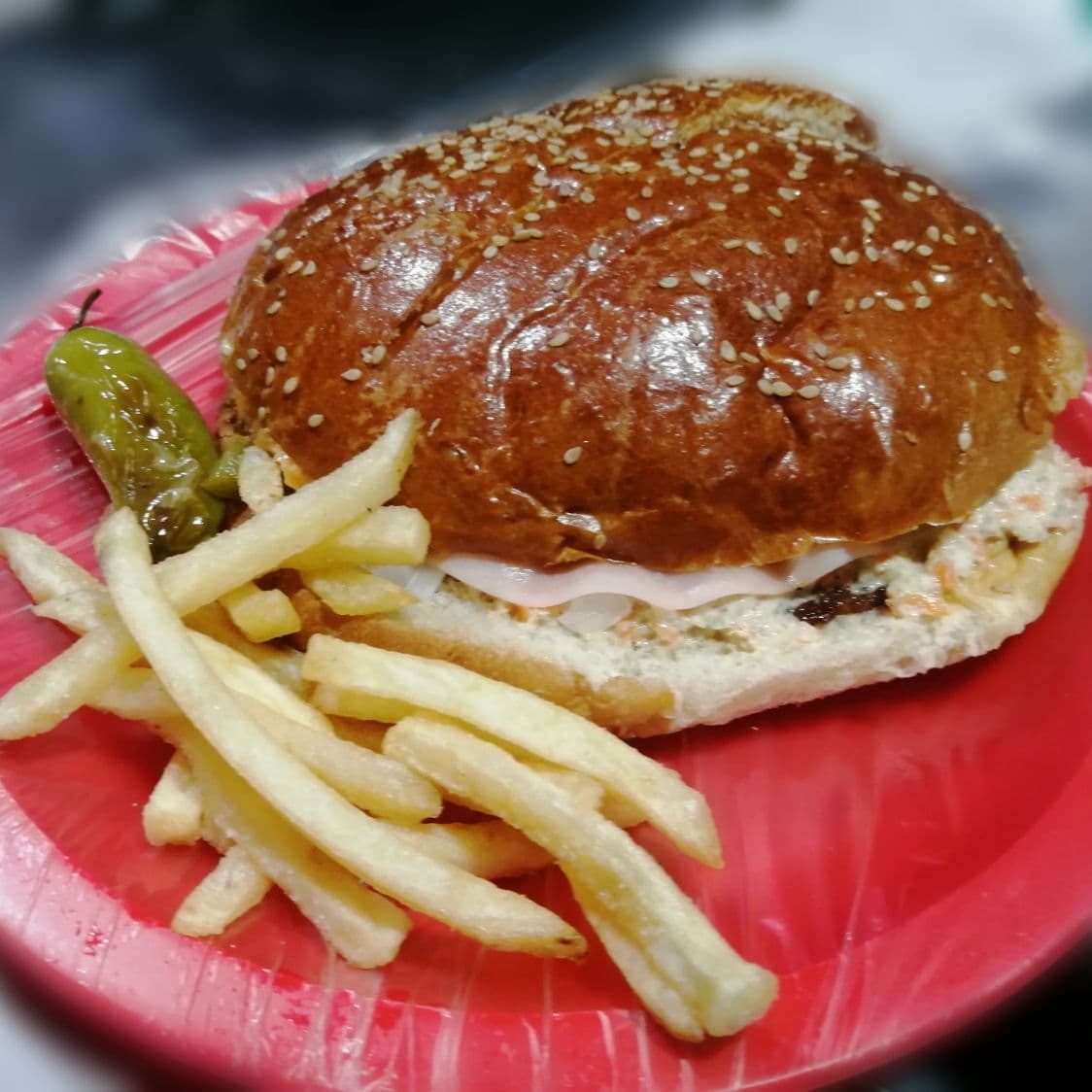 Hamburguesa Sencilla