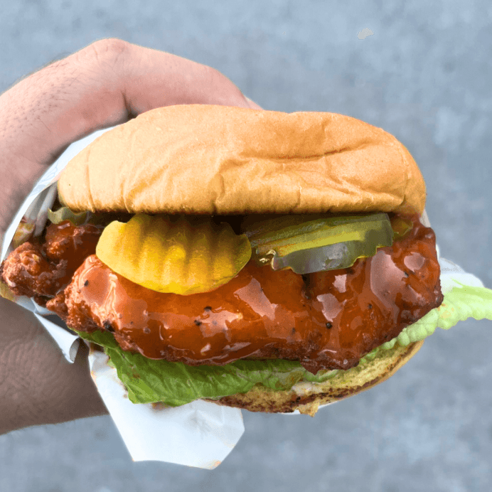 Chicken sandwich.