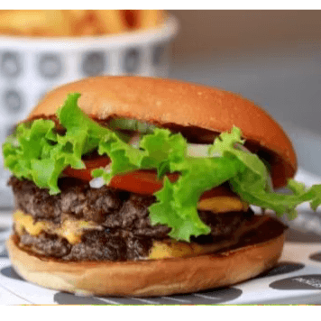 Hamburguesa Doble Regular Amarilla