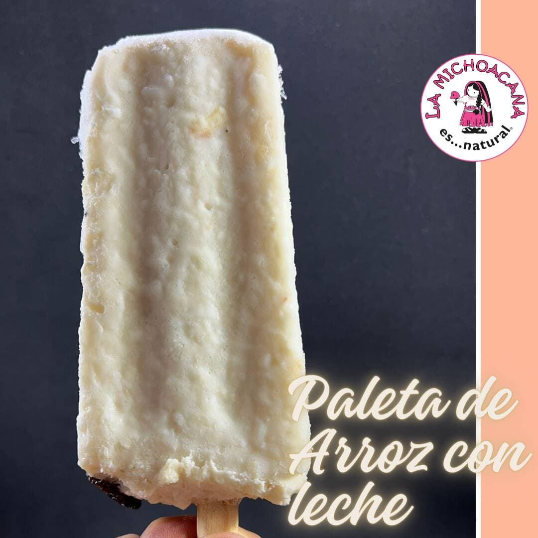 Paleta de Arroz con Leche